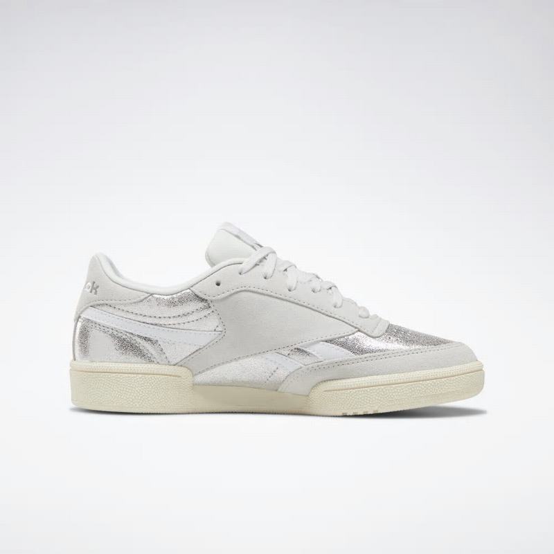 Tenisi Reebok Revenge Plus Dama Metal Argintii/Gri/Albi Romania XB8977HD